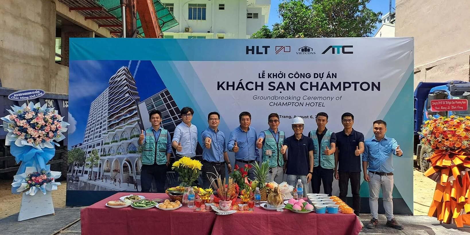 Groundbreaking Ceremony of Champton Hotel Project